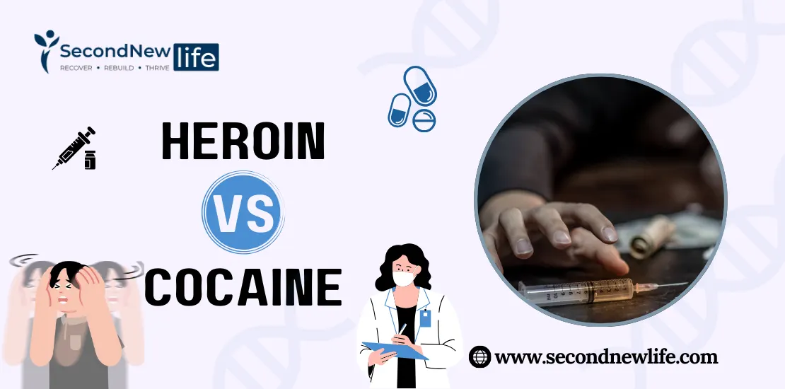 Heroin vs Cocaine image