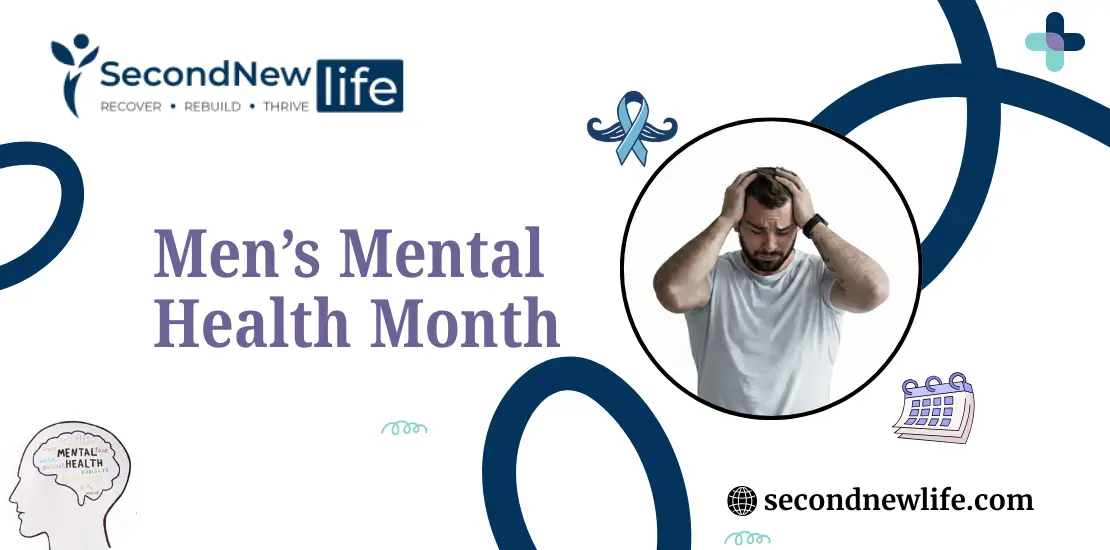 Men’s Mental Health Month. Feature image
