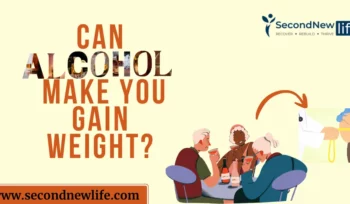 alcohol and weight gain image