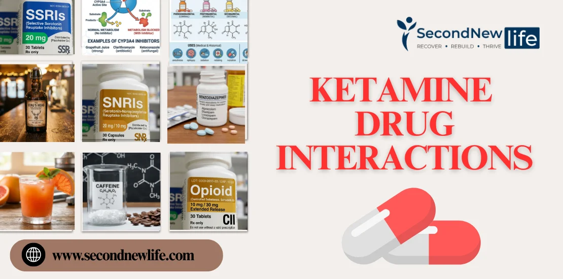 Ketamine drug interactions