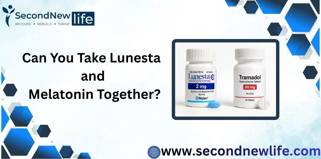 can you take lunesta and melatonin together