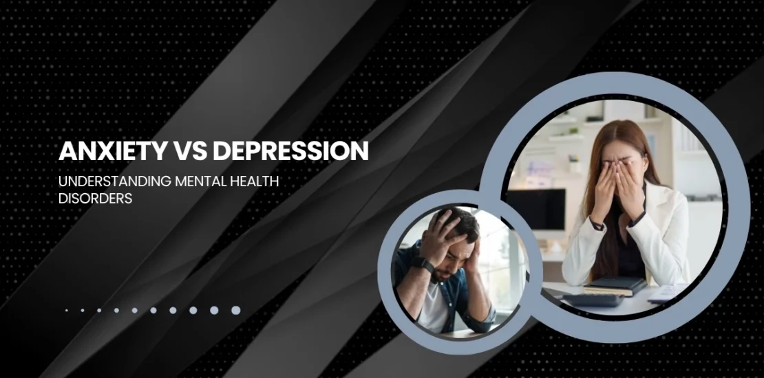 Anxiety vs Depression blog image